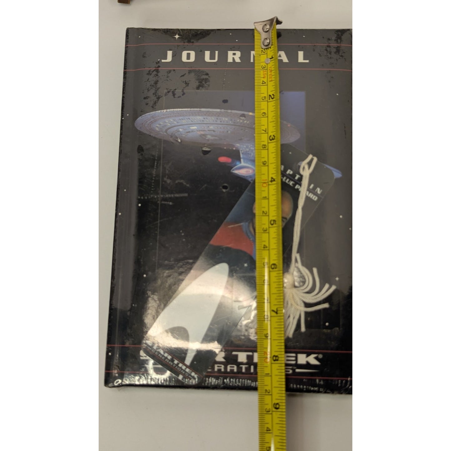 1994 Vintage Star Trek Generations Notebook Journal Captain Jean-Luc Picard w/Bookmark