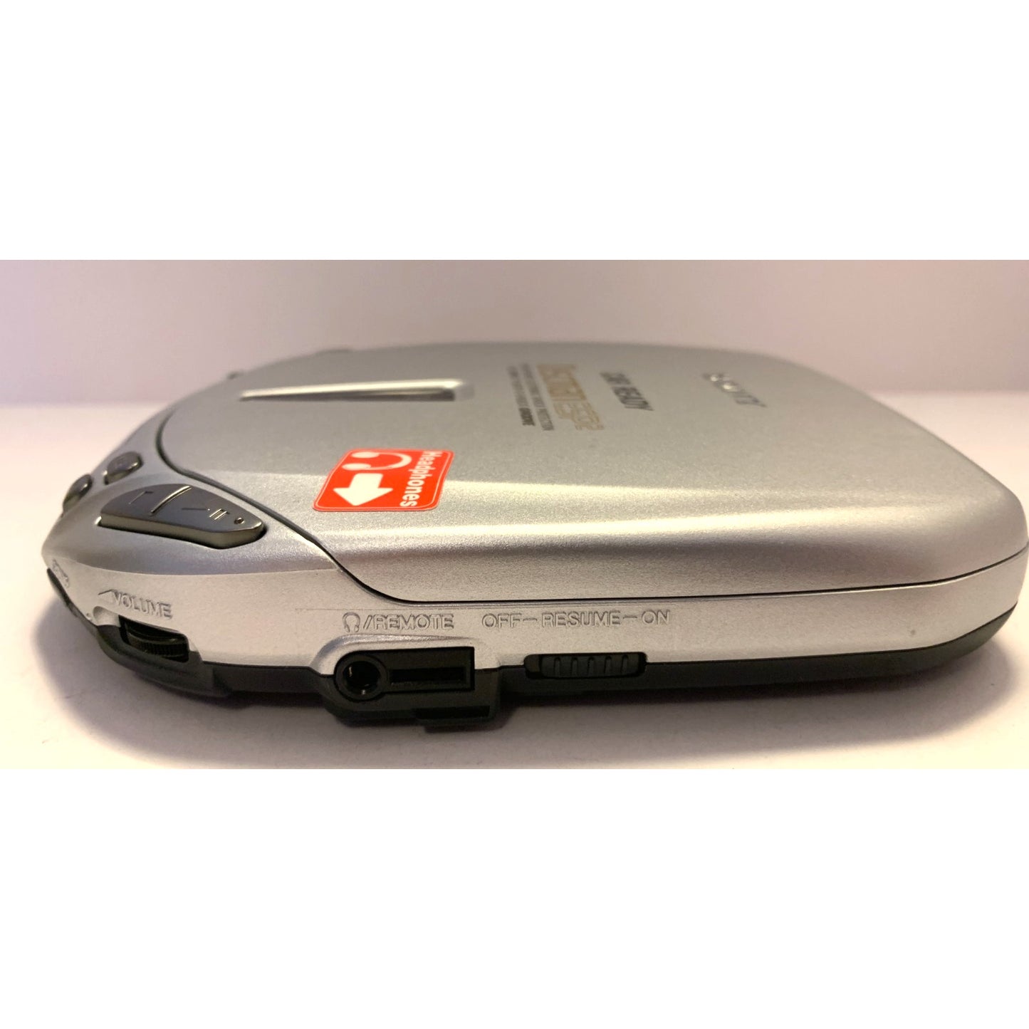 1999 Vtg Sony DE456CK Discman ESP2 Silver Portable Car Ready CD Player Tested