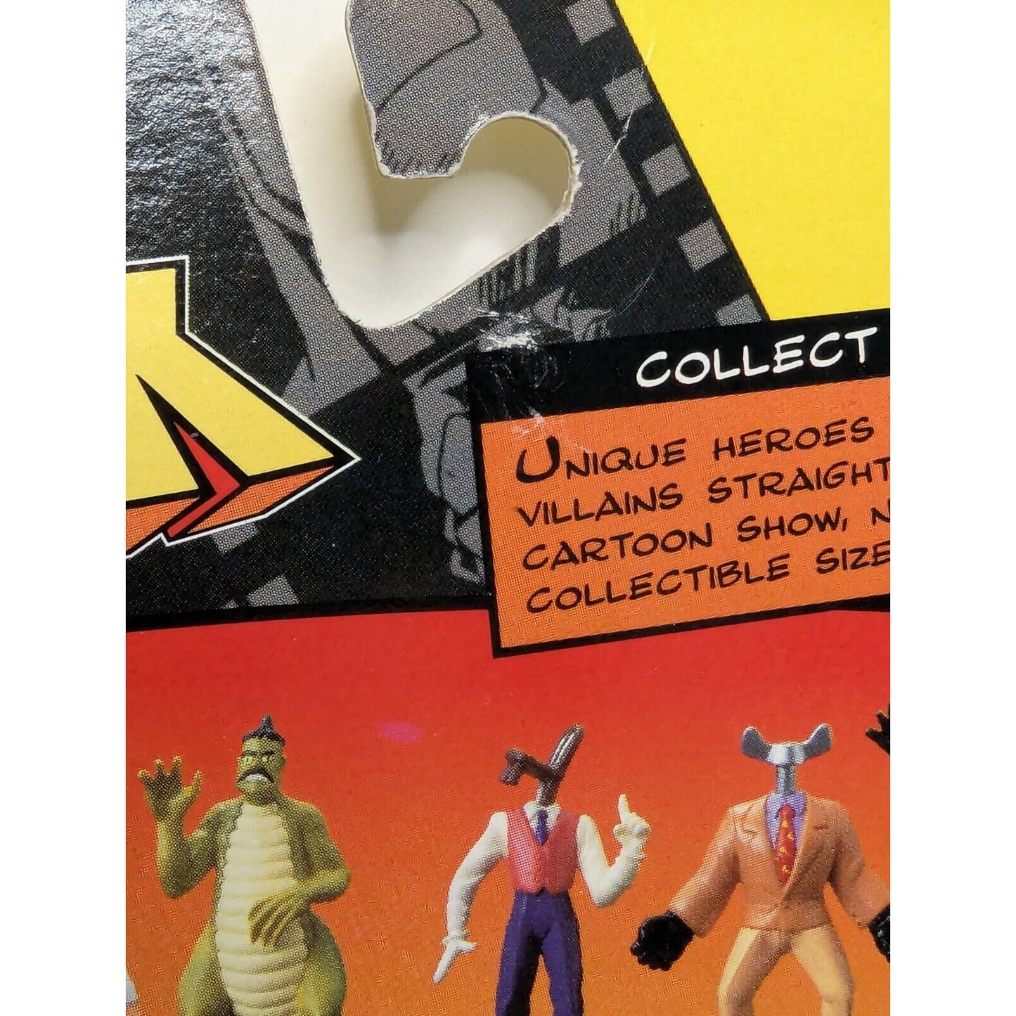 Vintage The Tick Small Crusading Chameleon Collectible Figure Bandai 1994 Sealed