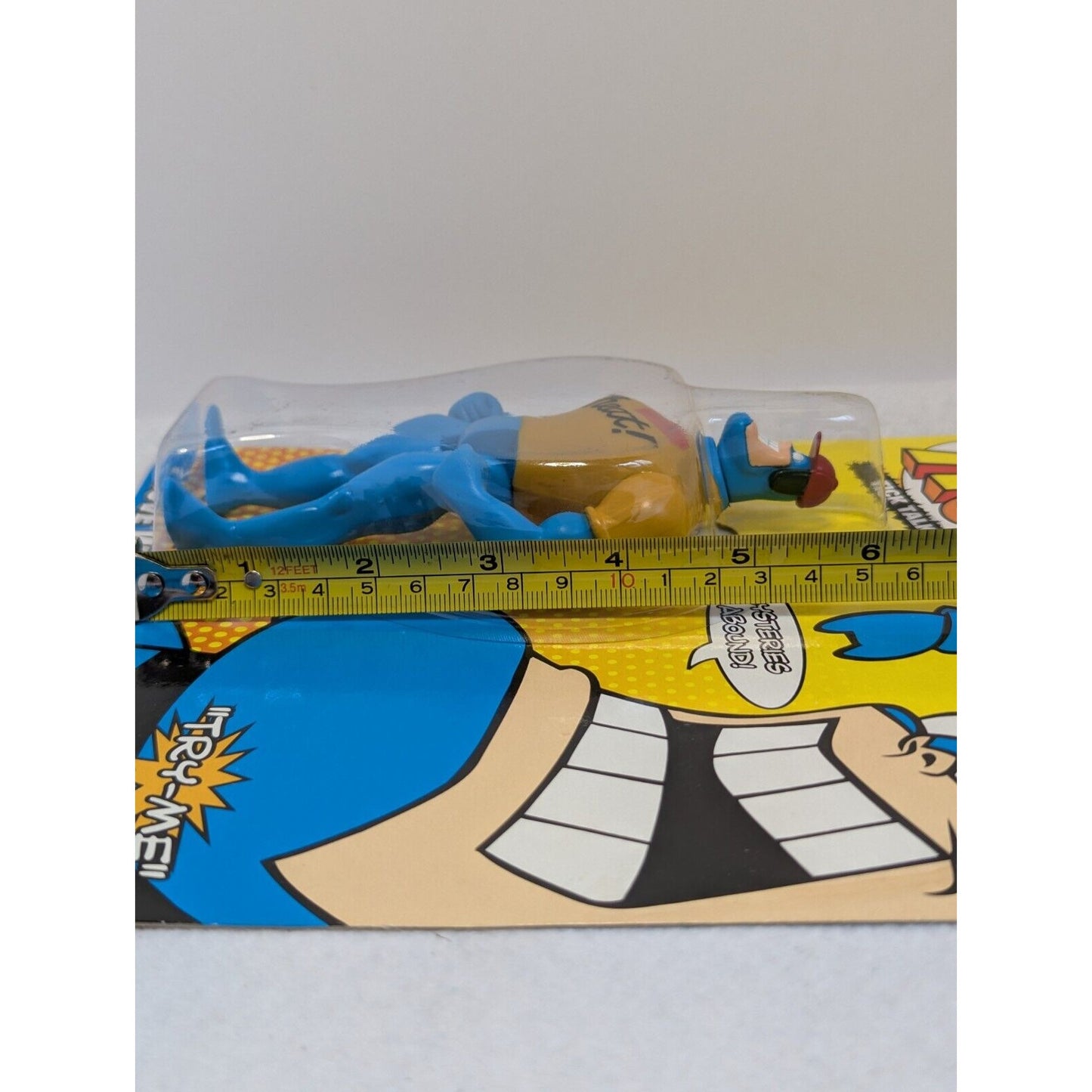 Vintage Bandai 1995 The Talking Tick Action Figure I Heart Wheat Unopened