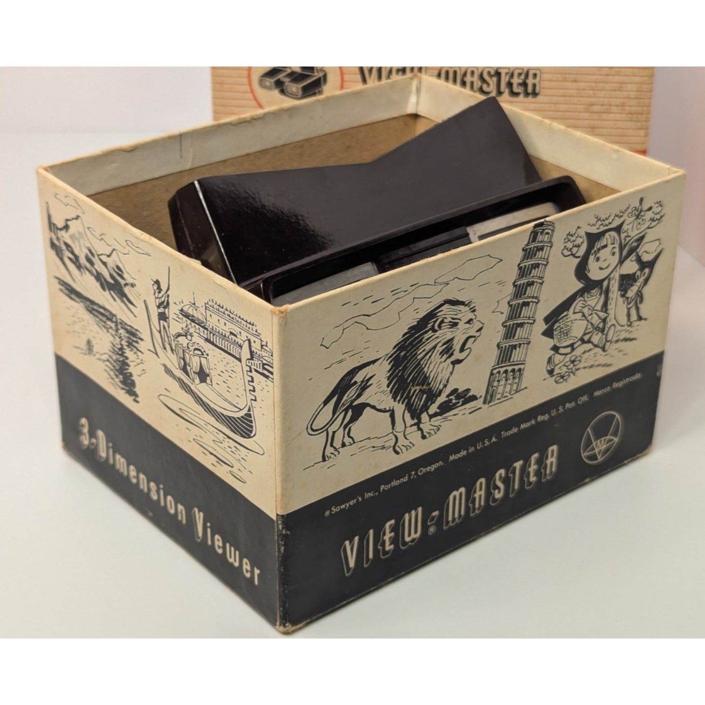 VINTAGE Sawyer’s Model E View Master 3D Immersion Viewer w/Box Portland OR