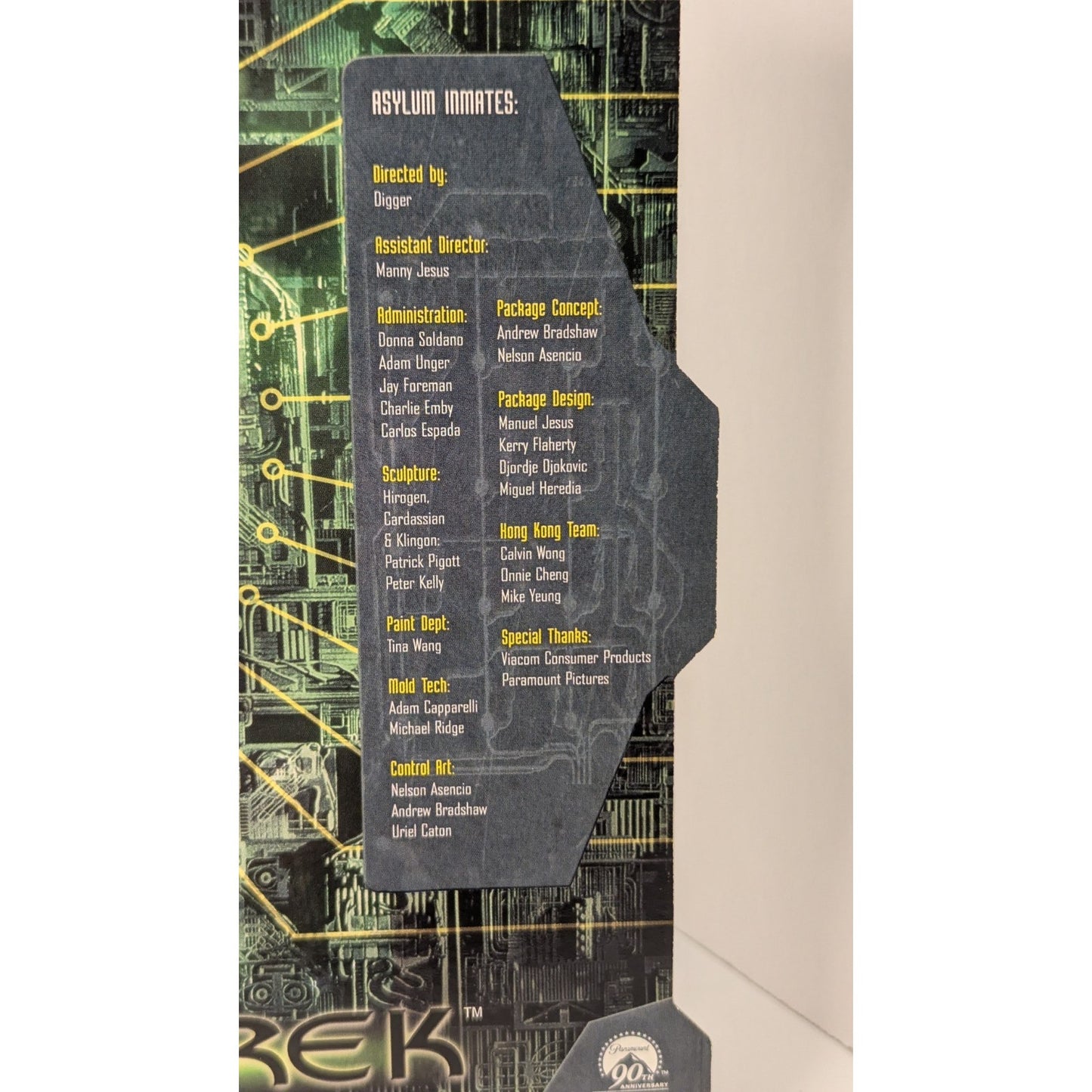 Sealed 2002 Art Asylum Star Trek Borg Assimilation 2 of 3 Hirogen Species