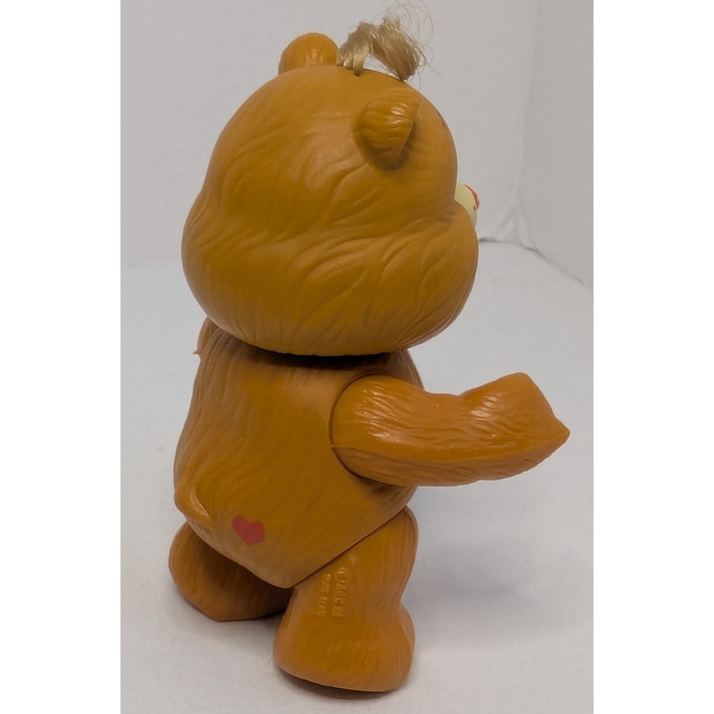 Vintage 1983 American Greetings Care Bears Poseable PVC 3.25" Figure Tenderheart