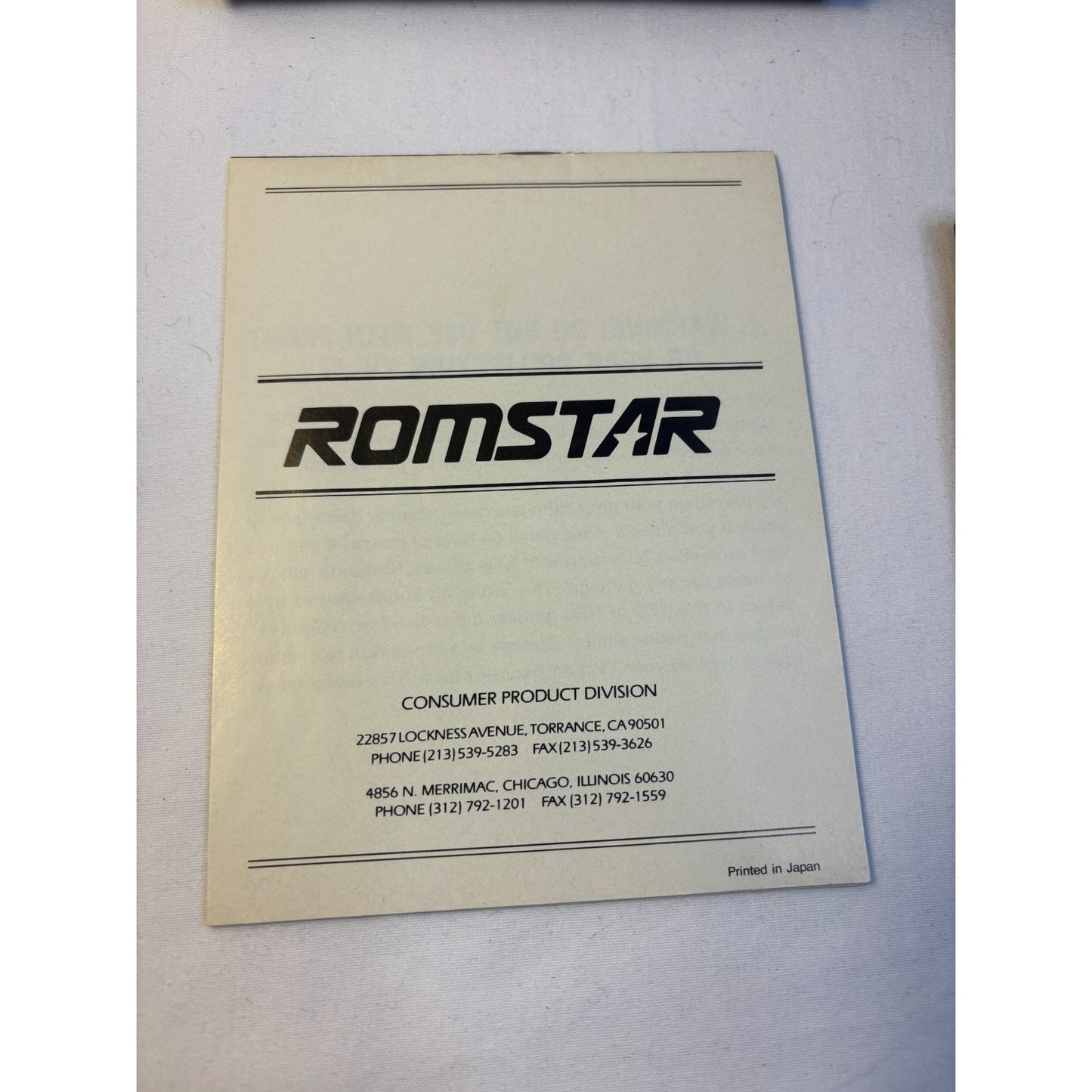 Nintendo NES Championship Bowling Video Game Complete in Box CIB Tested