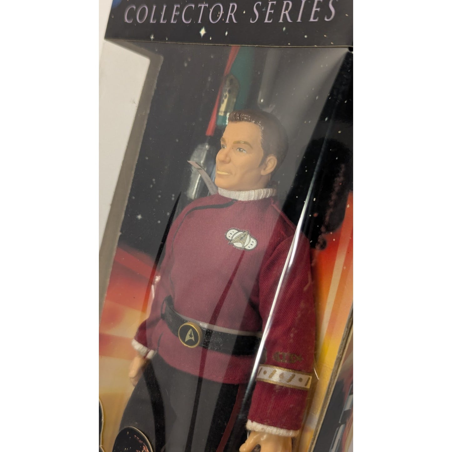 1994 Playmates Star Trek Generations Movie Edition 9" Captain Kirk Figure