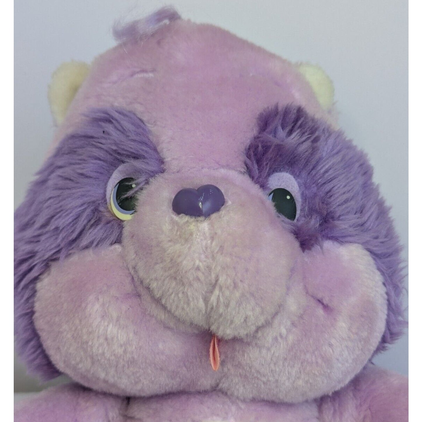 Vintage 1984 Kenner Bright Heart Raccoon Care Bear Cousins 13" Plush