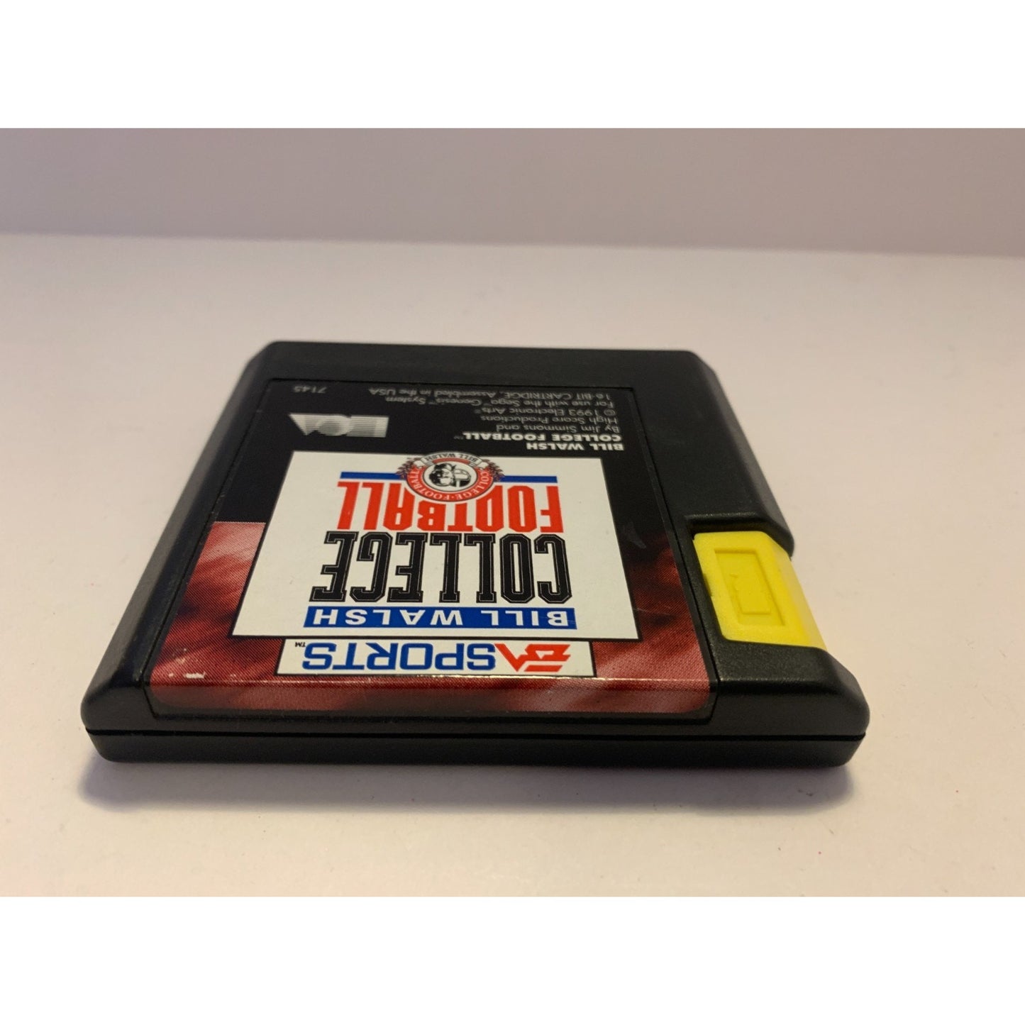 Bill Walsh College Football (Sega Genesis, 1993) Tested EA Sports