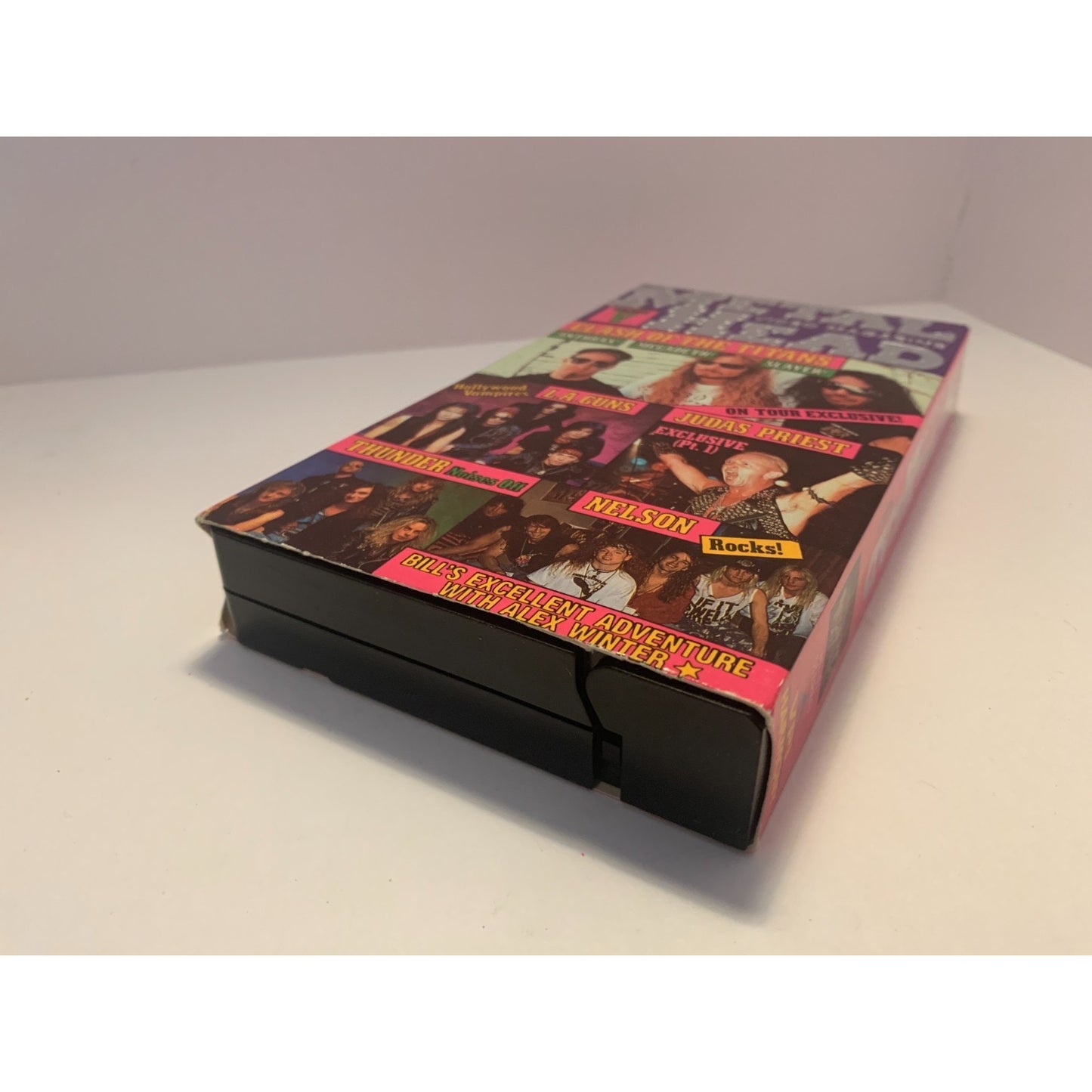 Metalhead 5 VHS Video Magazine LA Guns Nelson Judas Priest Megadeth Trixter 1991