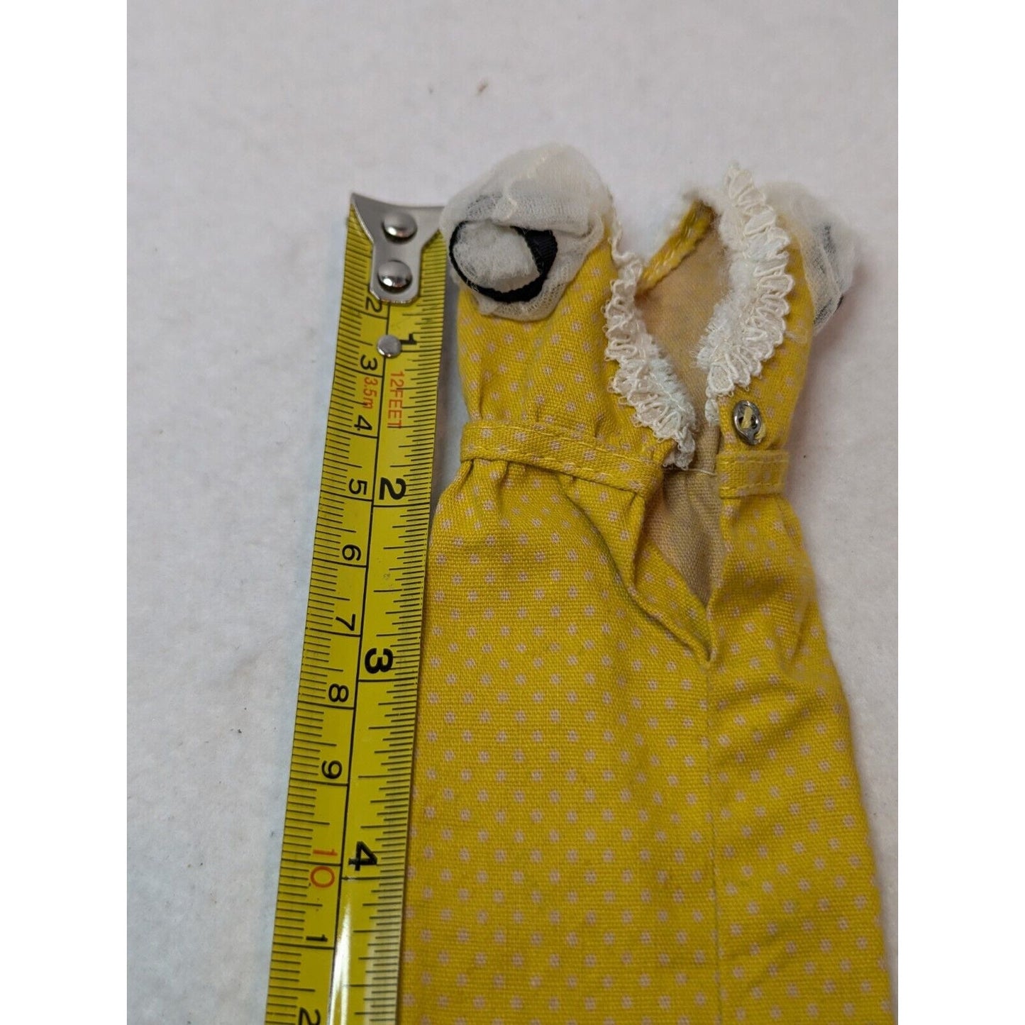 Vintage Original Barbie Clothes 1972 Quick Curl Francie Maxi Dress #4222