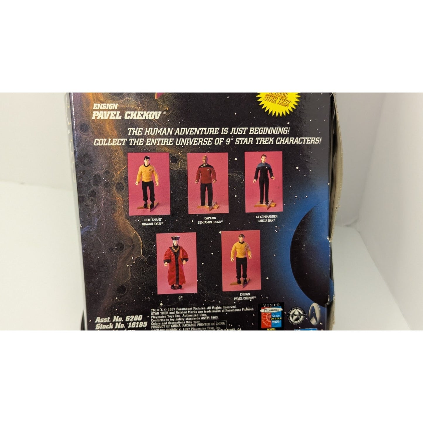 1997 Star Trek Federation Edition Ensign Pavel Chekov Collector Series Action Figure