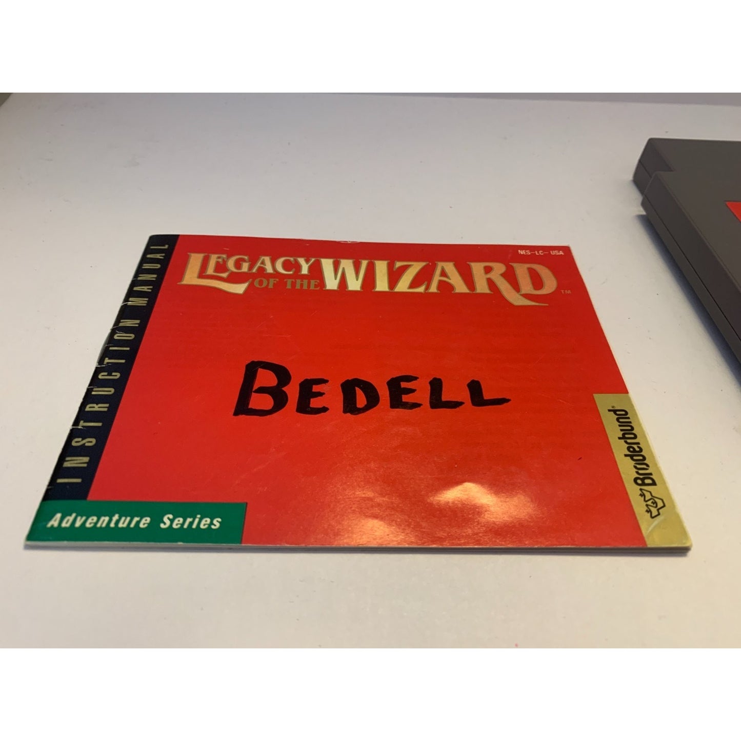 Legacy of the Wizard - NES Nintendo - Game Cartridge and Manual