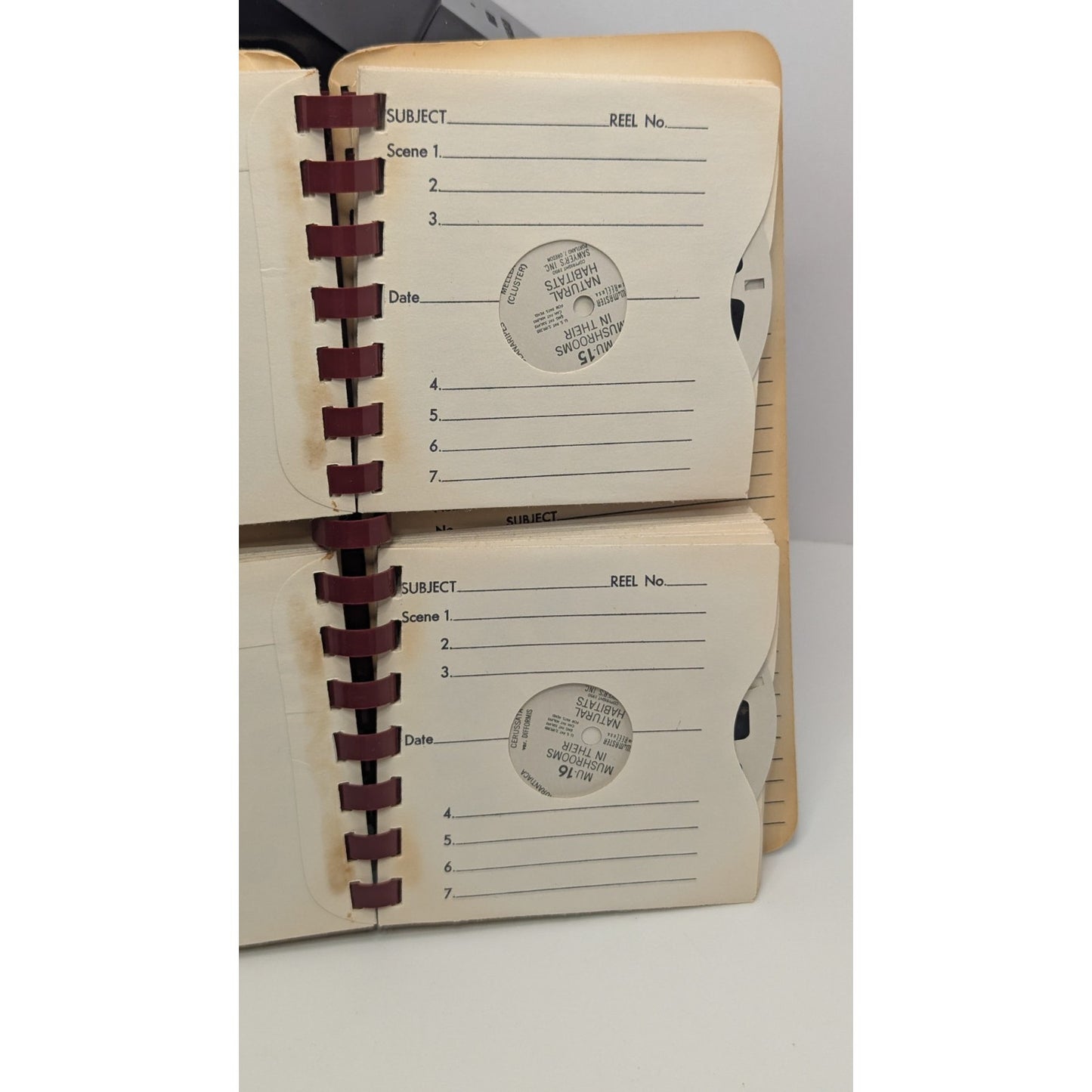 Vintage View-Master w/ Set of 33 Reels Mushrooms In Their Natural Habitats