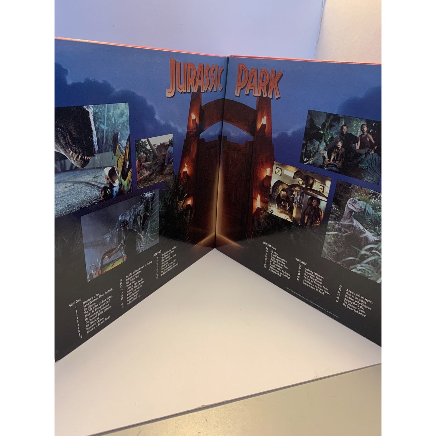 Jurassic Park Laserdisc 2-Disc Widescreen THX Gatefold TESTED