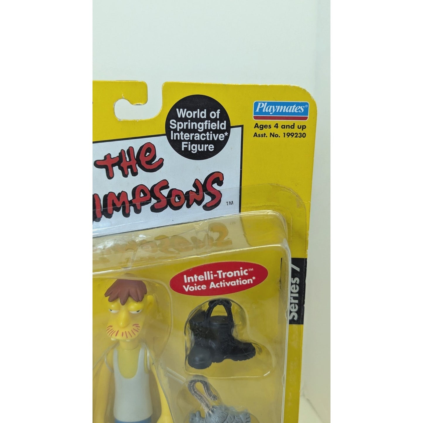 The Simpsons 2001 World Of Springfield Playmates Series 7 Cletus Figure