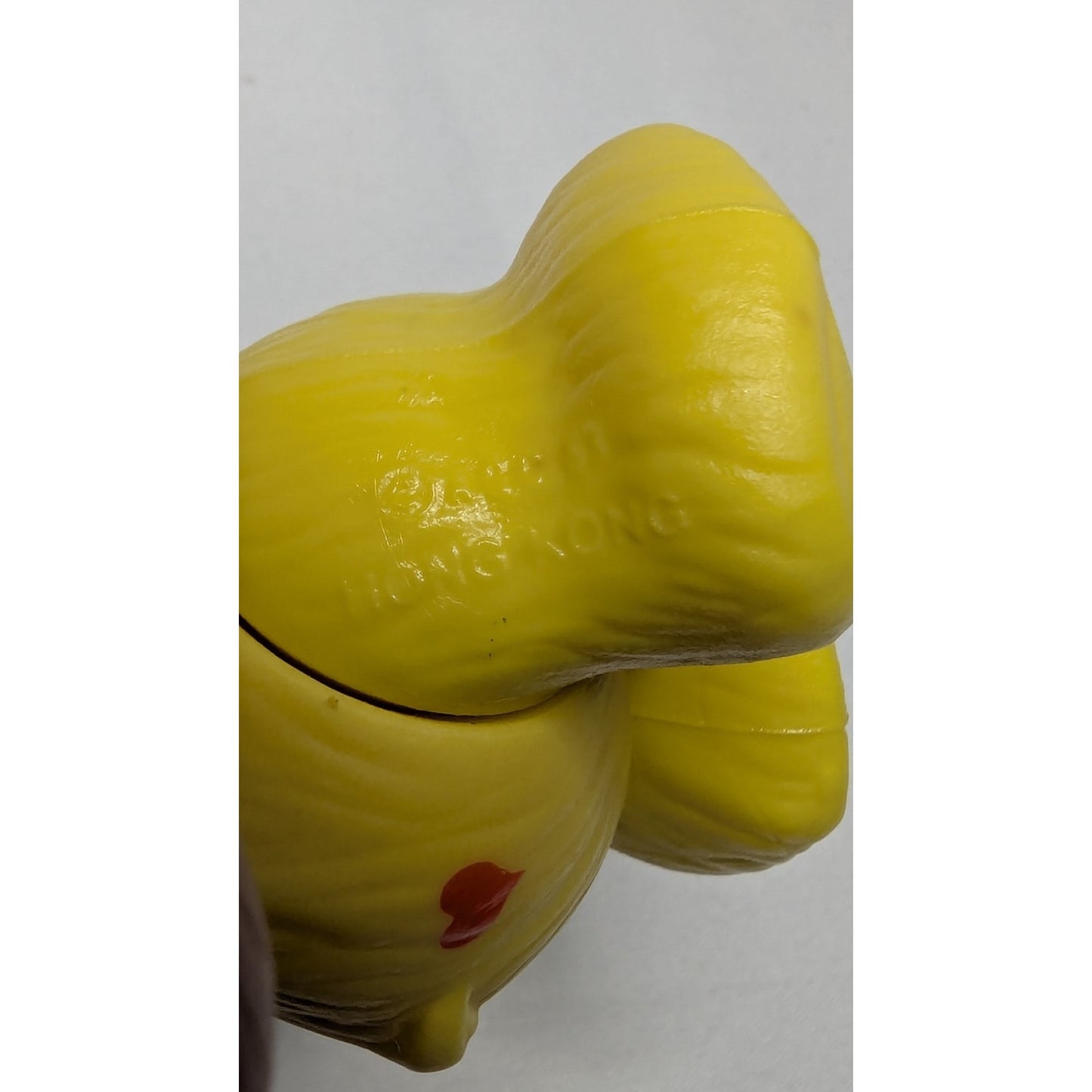 Vintage 80's Care Bears Poseable PVC 3.5" Figure FUNSHINE Yellow Bear 1983