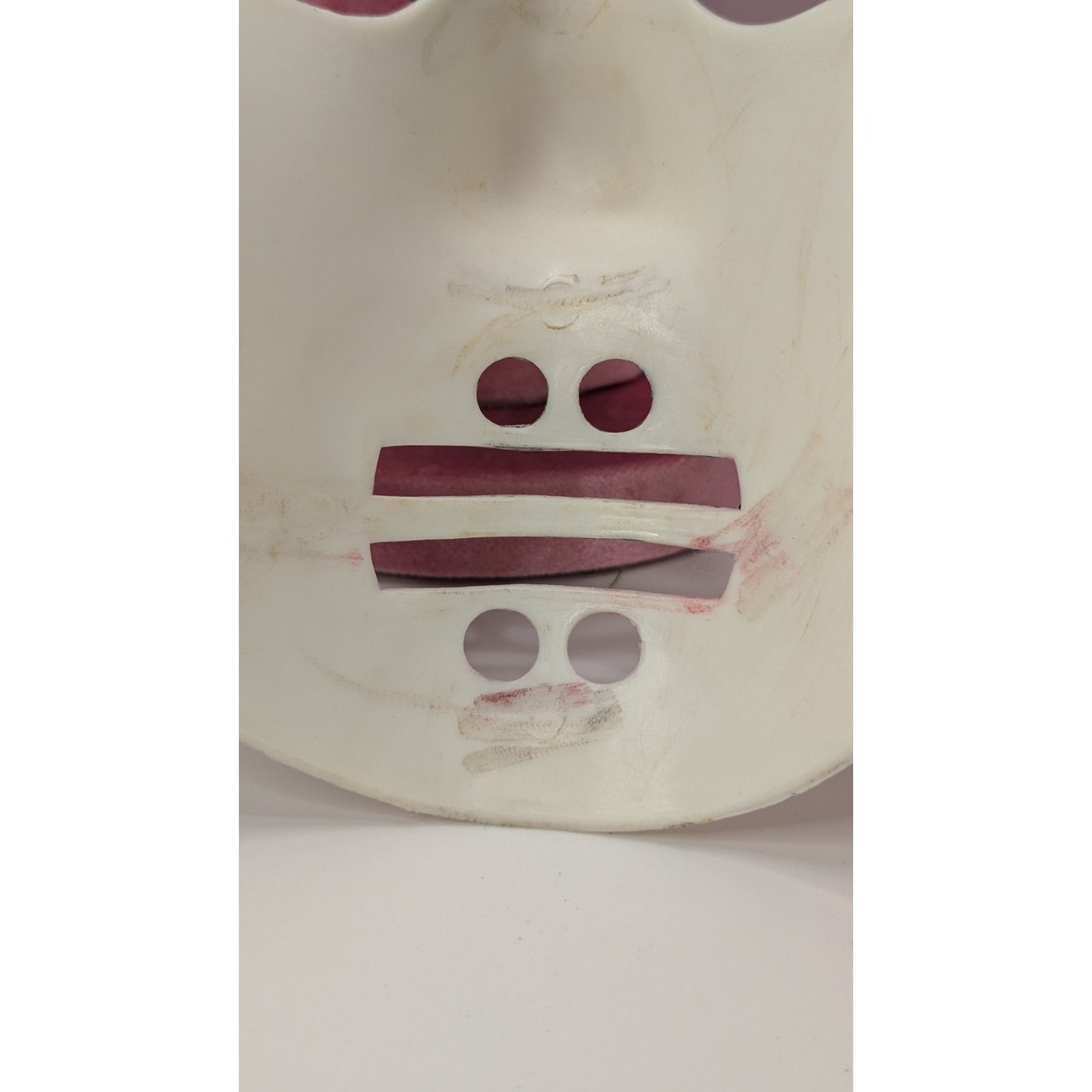 Vintage Costume Jason Hockey Goalie Mask Halloween Friday The 13th