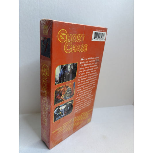 Vintage Ghost Chase VHS Tape 1988 Horror Cult Classic 2000 Artwork