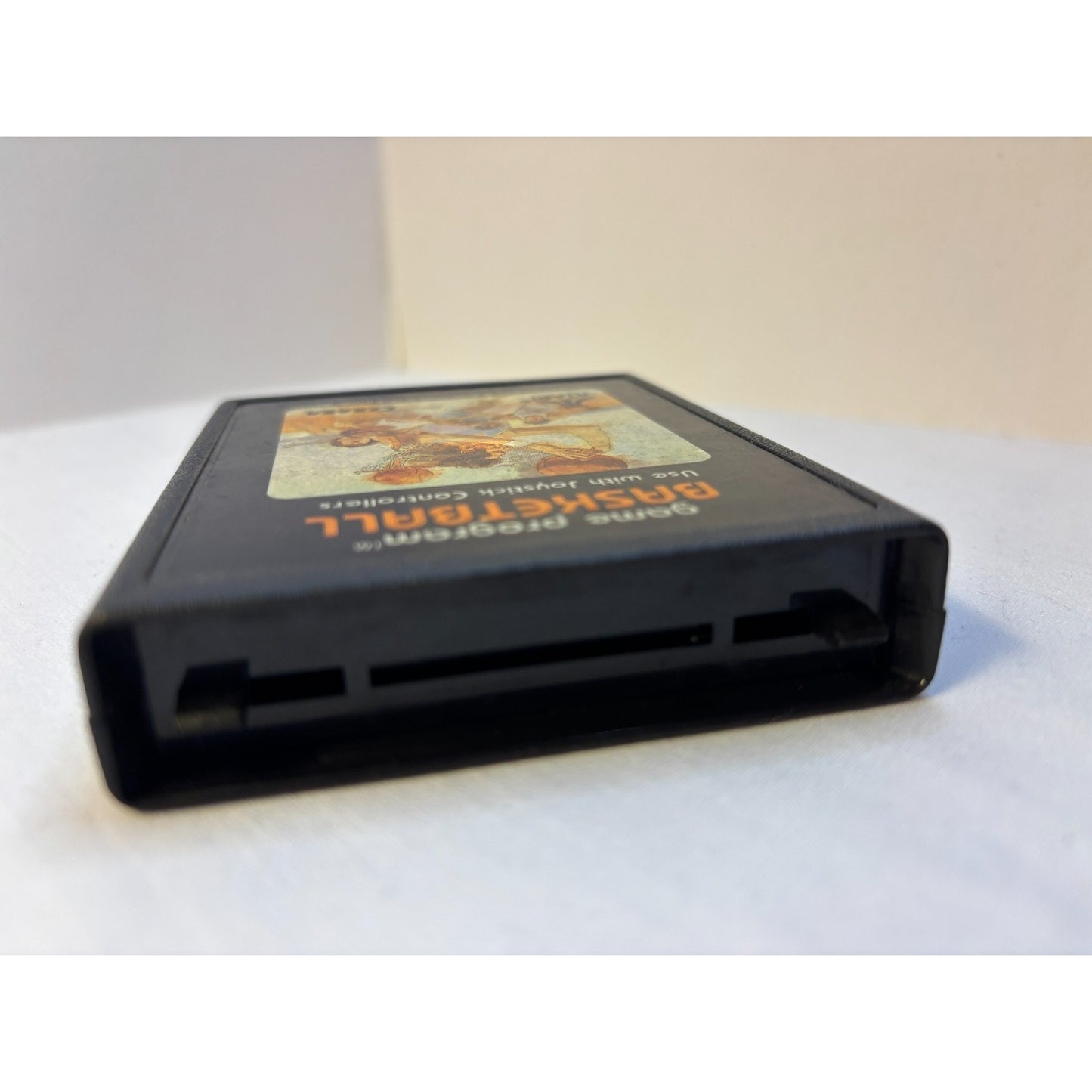 Atari 2600 7800 Basketball Video Game Cartridge + Manual TESTED CX2624