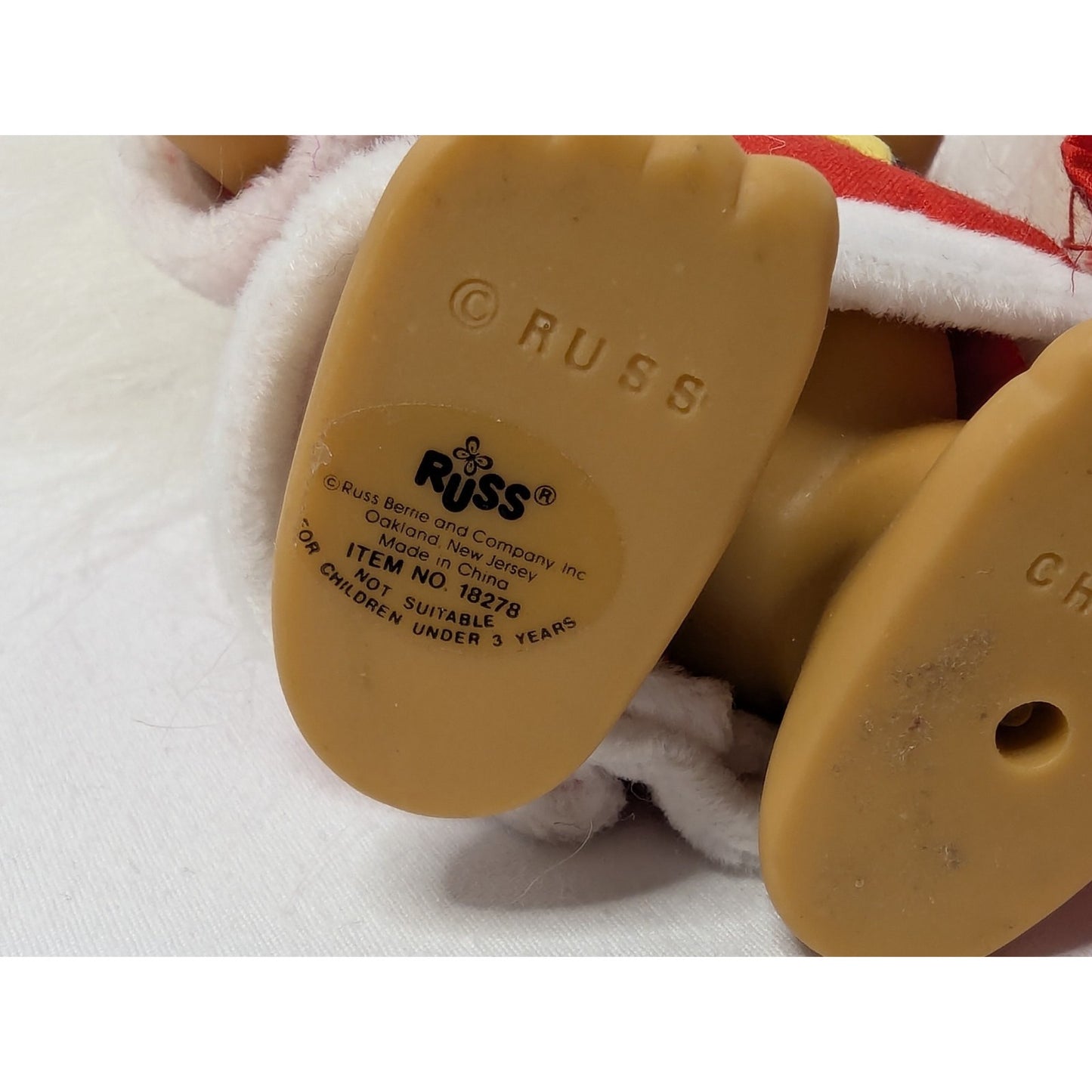 Vintage Mr. & Mrs. Santa Claus Christmas Troll Lot Russ Item # 18278 & 18279
