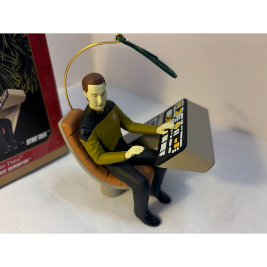 1997 HALLMARK KEEPSAKE Ornament STAR TREK THE NEXT GENERATION COMMANDER DATA
