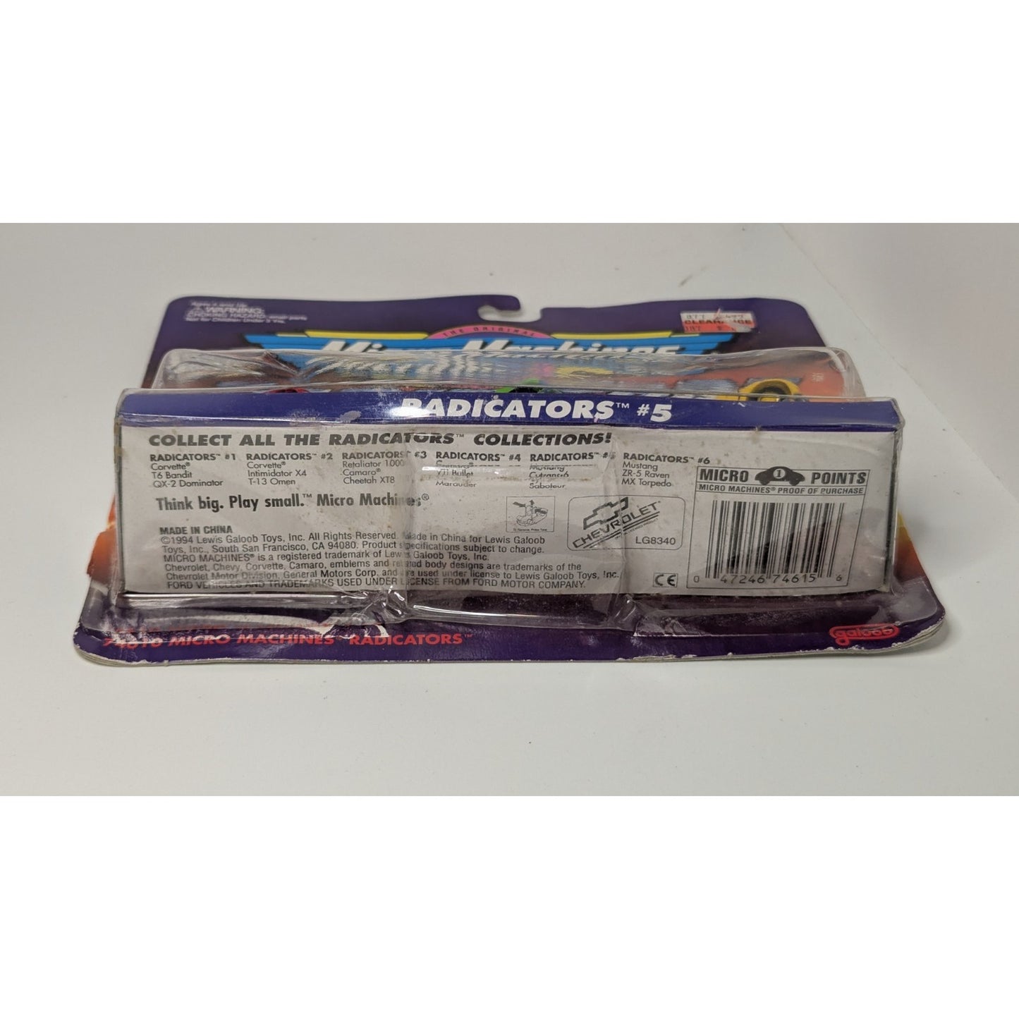 Vintage 1994 Micro Machines Radicators Collection #5 Galoob In Box