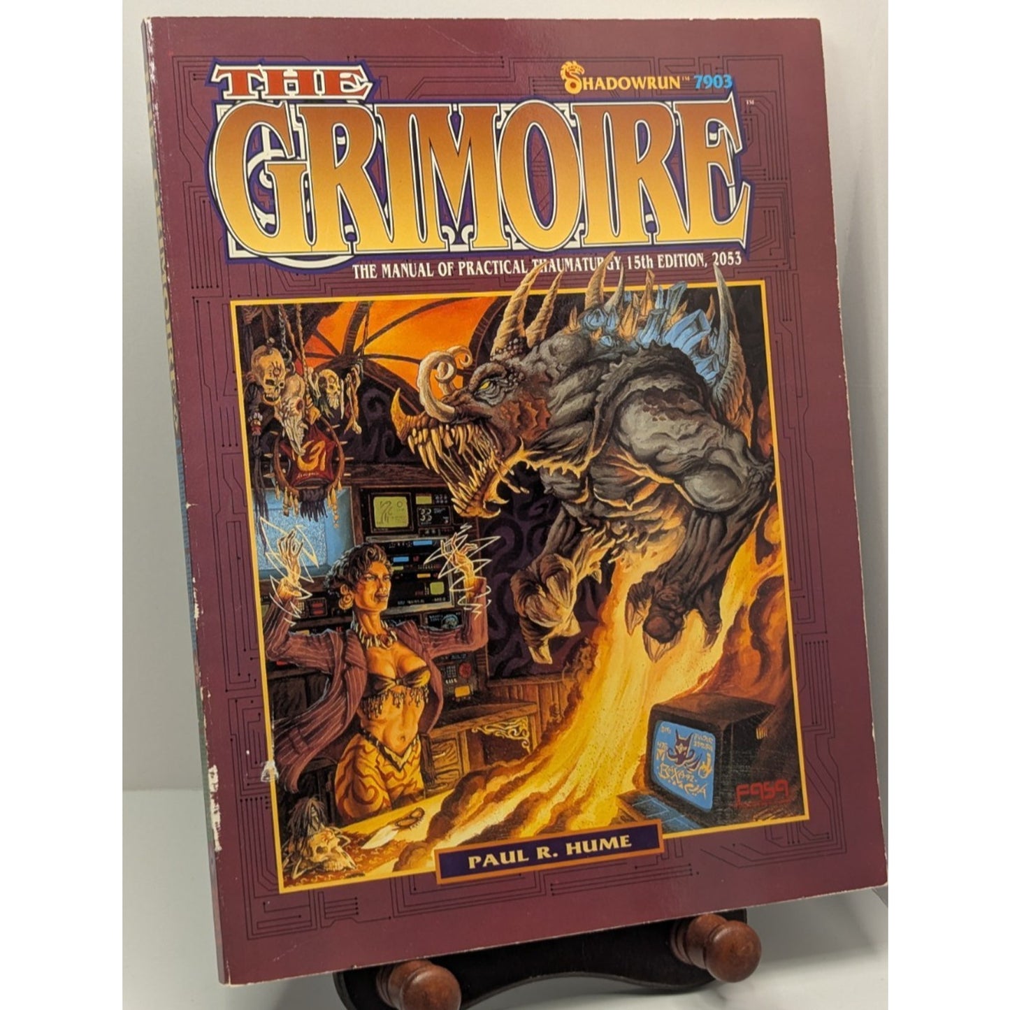 Shadowrun The Grimoire Second Edition 7903 Vintage RPG Sourcebook 1992