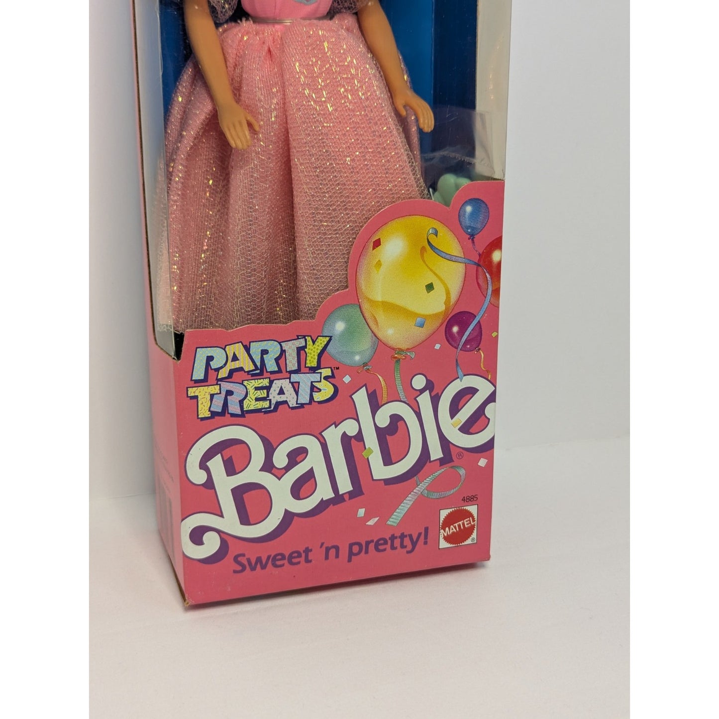 Vintage 1989 Mattel #6297 Toys R Us Party Treats Barbie Special Edition Doll