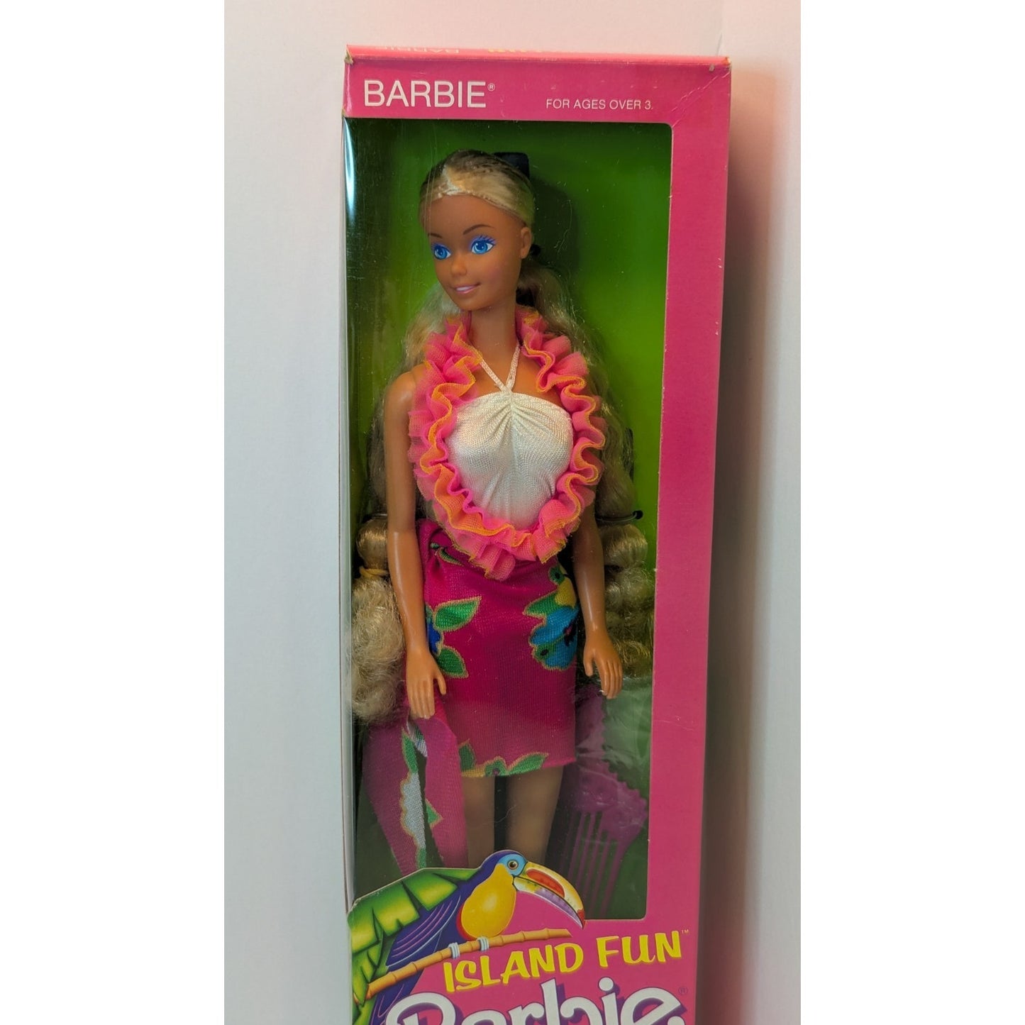 Sealed Vintage 1987 Island Fun Barbie Doll b #4061 Mattel Unopened Read