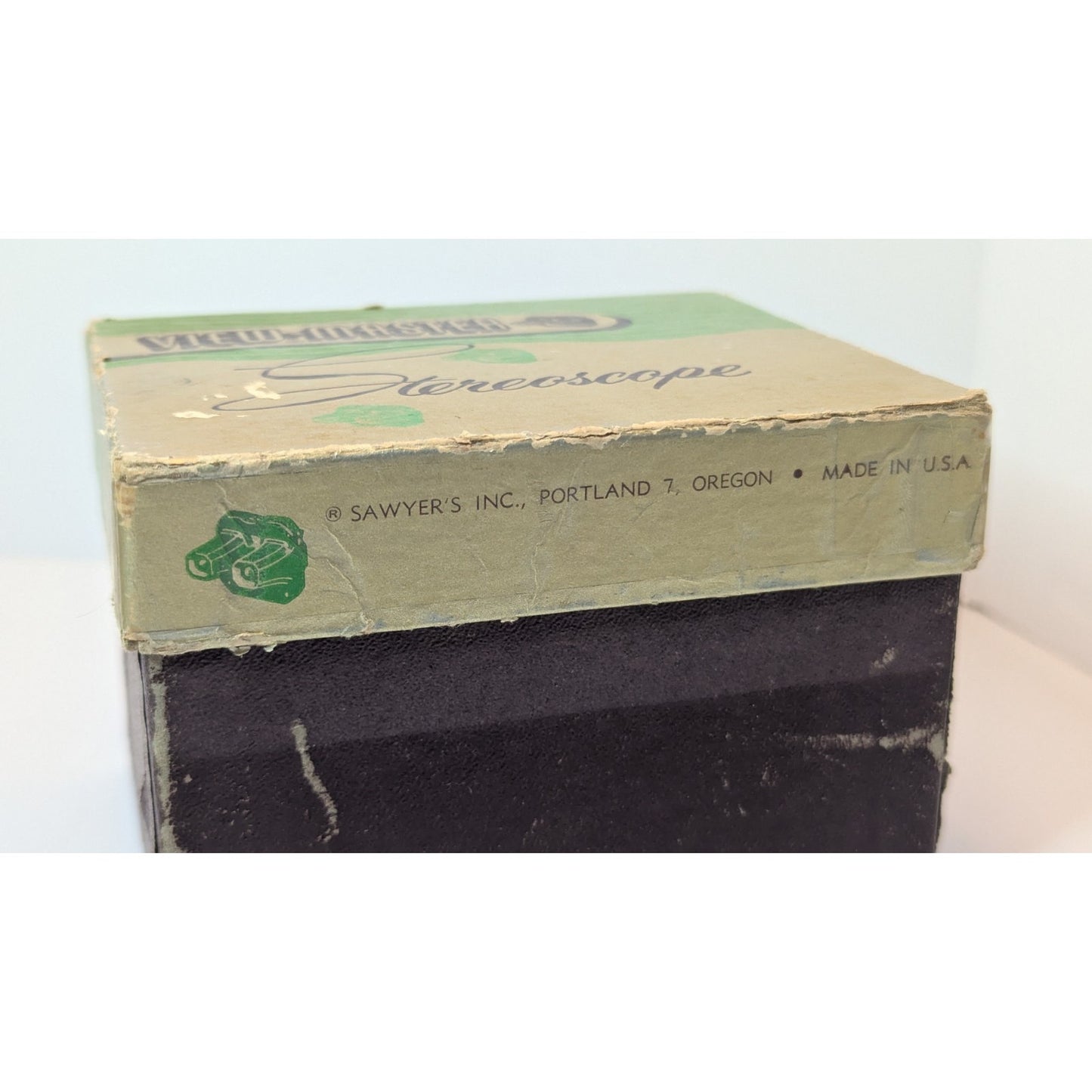 Vintage 1950s Sawyer's View-Master Stereoscope with Box Portland Ore