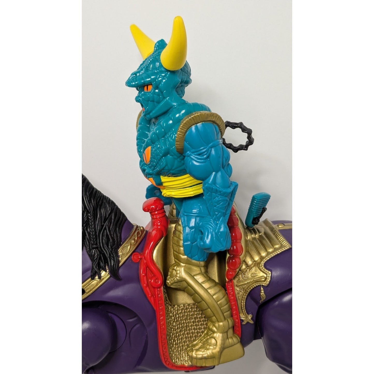 Vintage Conan The Adventurer Demon Hunter Battle Stallion w/Wrath Amon Figure