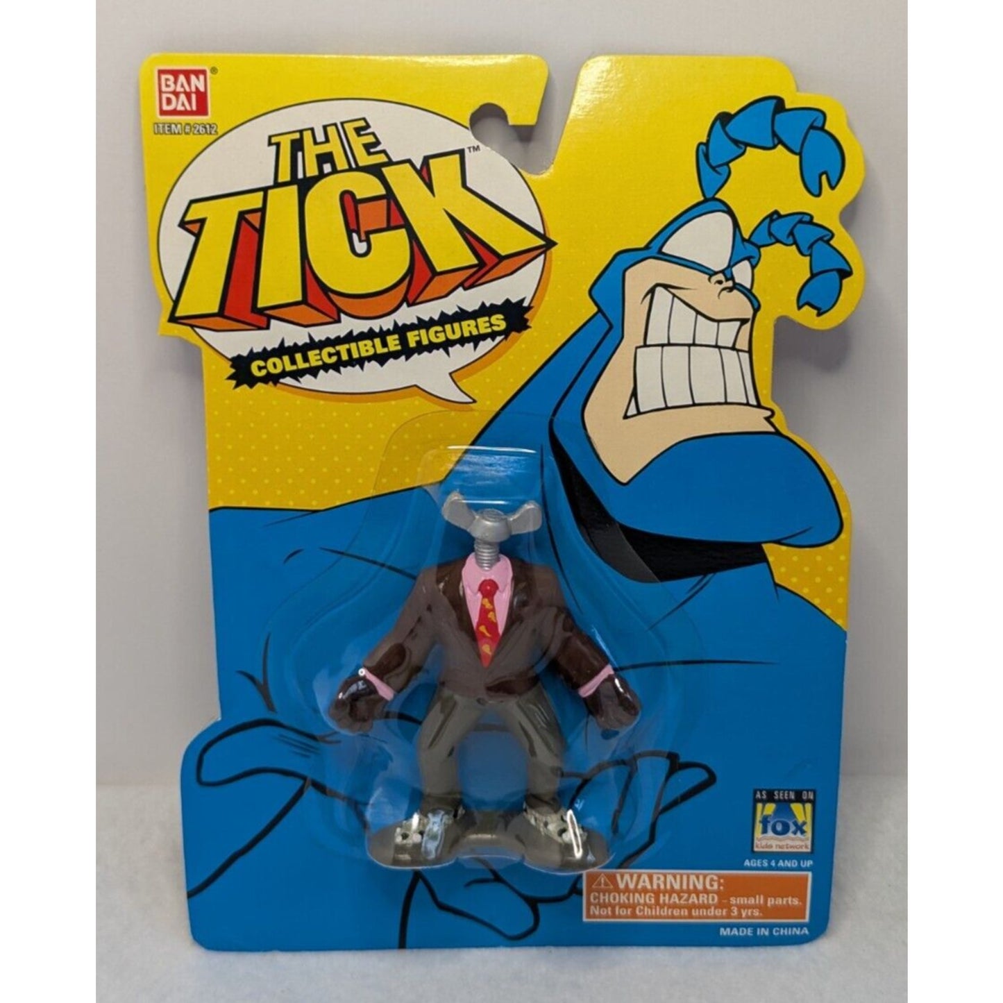 Vintage 1994 The Tick DEAN mini PVC Action Figure Figurine NEW Sealed