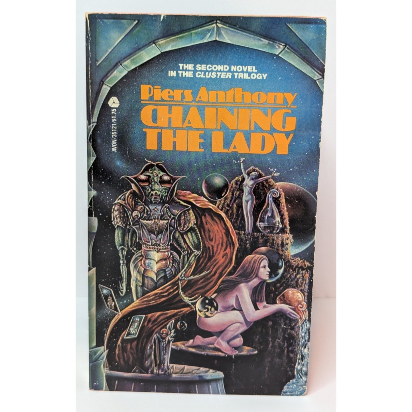 Vintage 60s-70s Piers Anthony Paperback Lot of 5 Cluster Trilogy Macroscope Sos The Rope