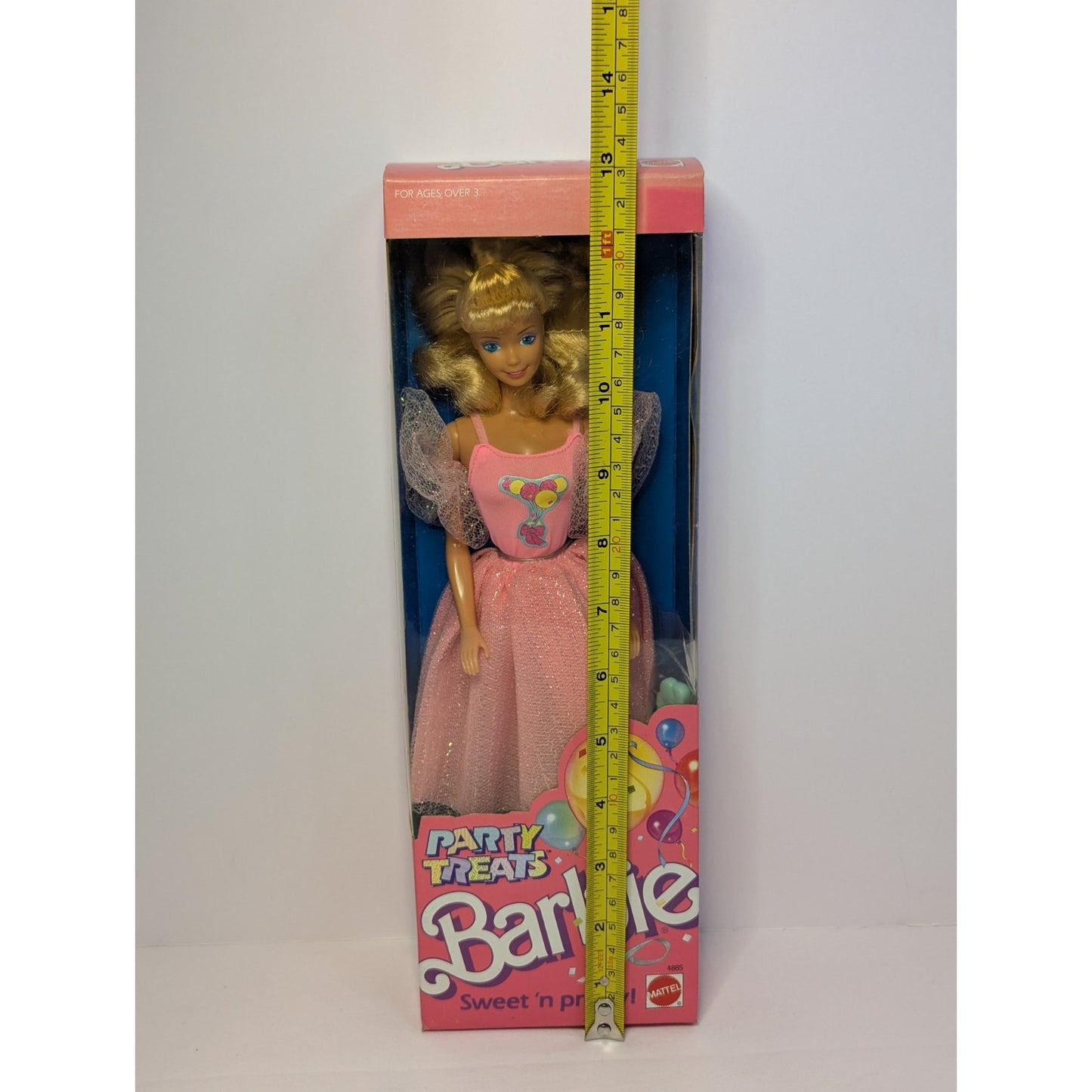 Vintage 1989 Mattel #6297 Toys R Us Party Treats Barbie Special Edition Doll