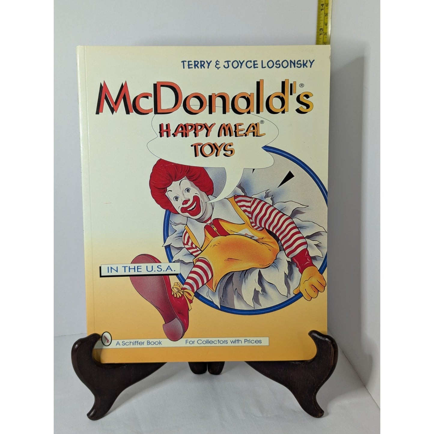 Vintage McDonald's Happy Meal Toys 90s In The USA Collectors Book Terry & Joyce