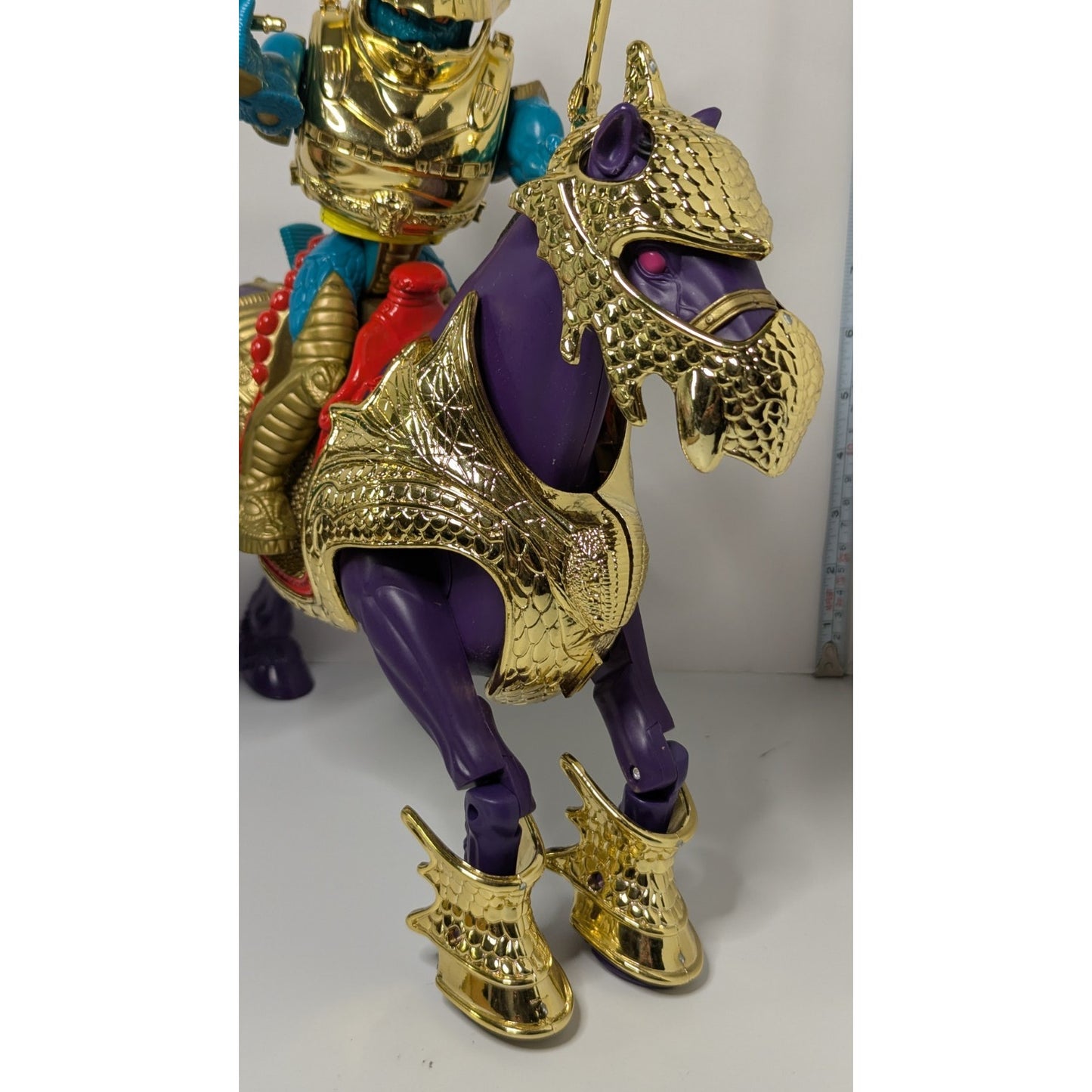Vintage Conan The Adventurer Demon Hunter Battle Stallion w/Wrath Amon Figure