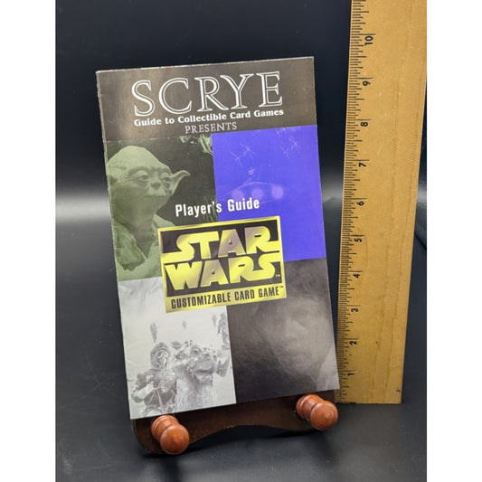 Vintage 1997 Star Wars CCG Scrye Player's Guide Card Text Glossary