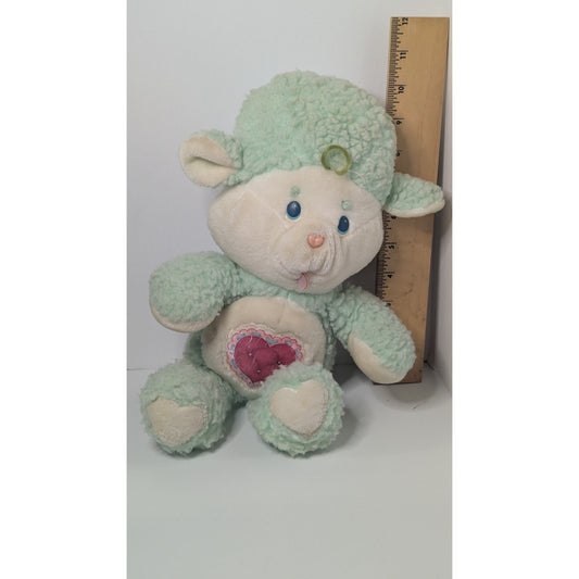 Vintage 13" Care-Bear Cousins Gentle Heart Lamb Care Bear