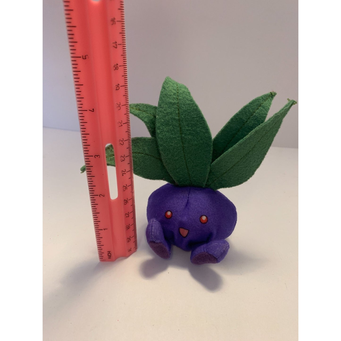 Pokemon Purple Oddish Vintage 1999 Burger King Collectible Plush Toy