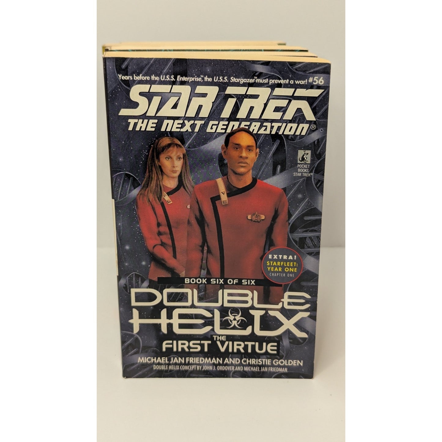 Star Trek The Next Generation Double Helix 6 Book Set Paperback Great Condition