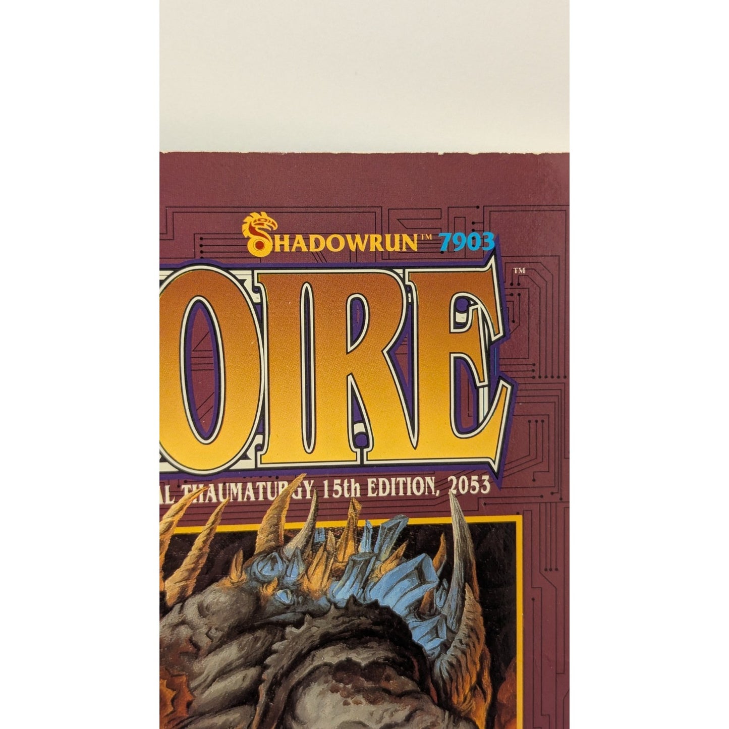 Shadowrun The Grimoire Second Edition 7903 Vintage RPG Sourcebook 1992