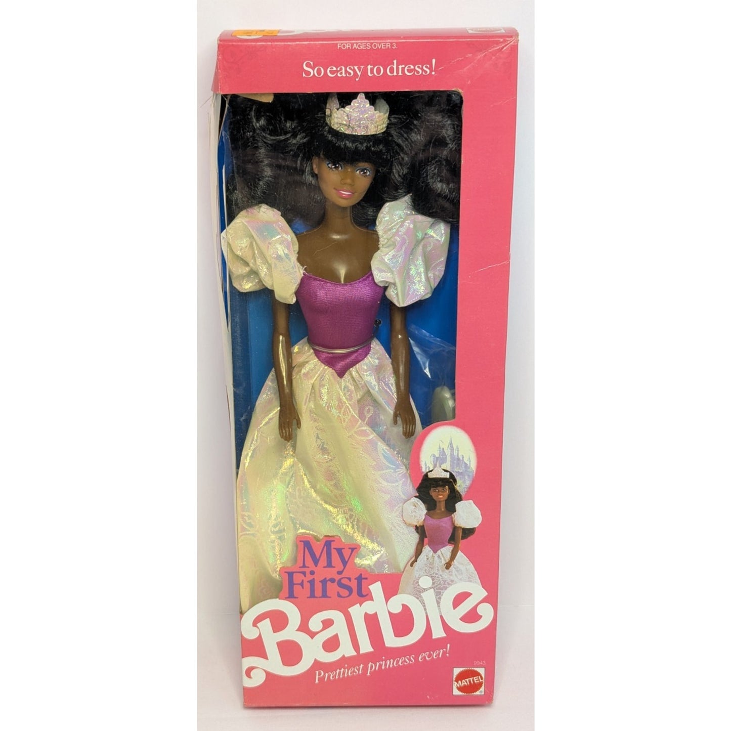 Vintage 1989 Mattel My First Barbie #9943 Princess So Easy To Dress Sealed