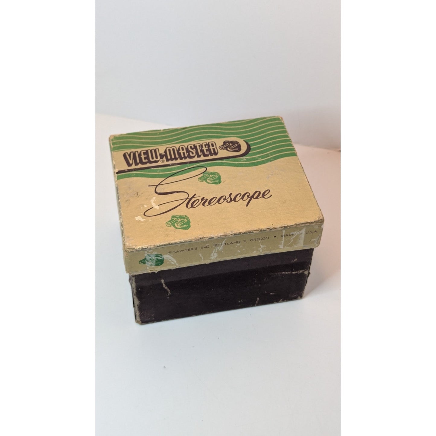 Vintage 1950s Sawyer's View-Master Stereoscope with Box Portland Ore