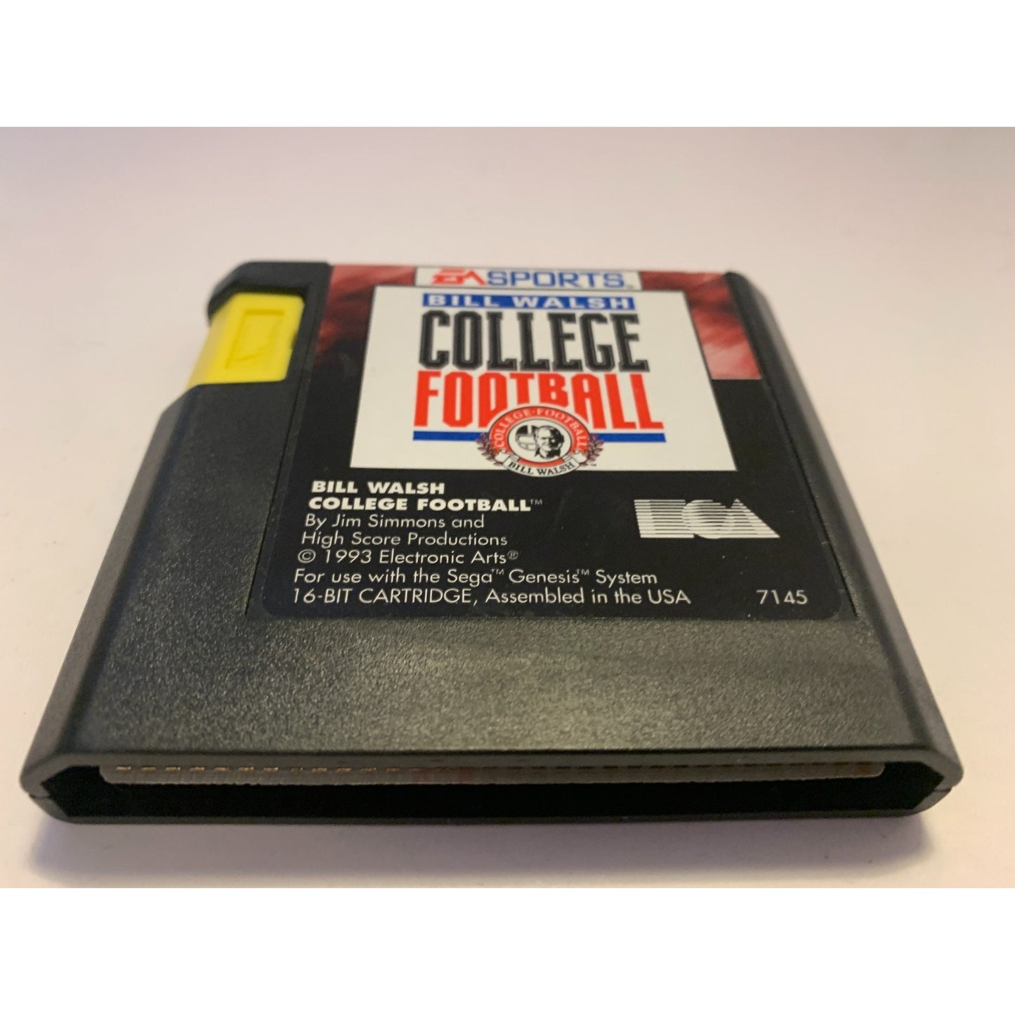 Bill Walsh College Football (Sega Genesis, 1993) Tested EA Sports