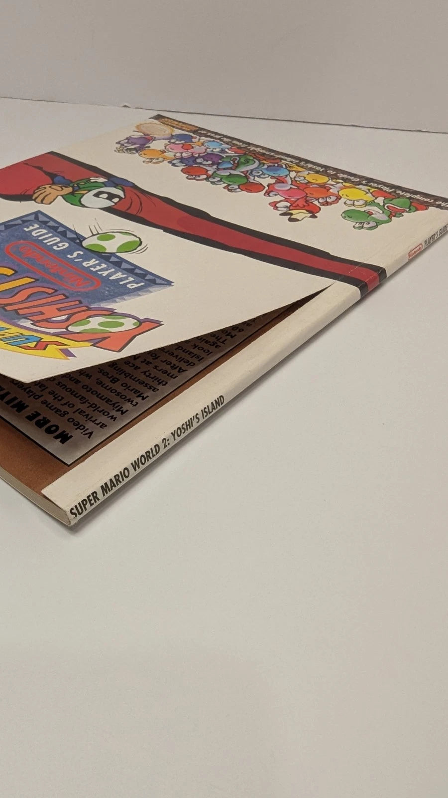 Super Mario World 2 Yoshi's Island Nintendo Official Players Strategy Guide SNES