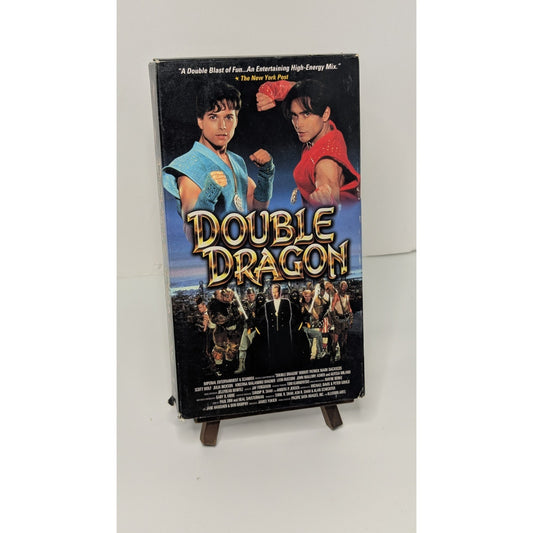 Vintage Double Dragon VHS Tape 1997 Goodtimes Home Video