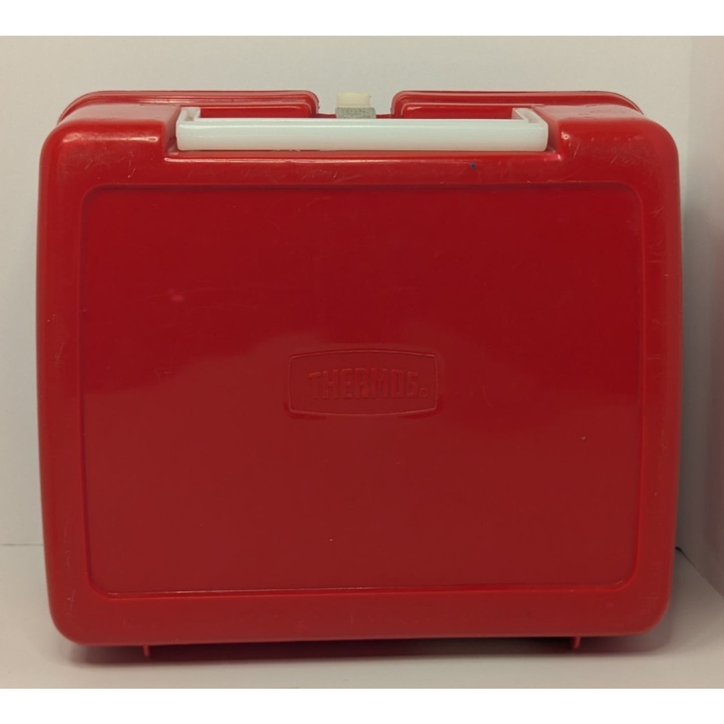 Vintage 1989 Thermos Star Trek The Next Generation Red Plastic Lunch Box