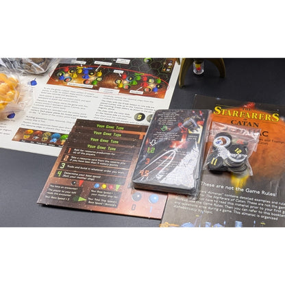 Starfarers of Catan 2000 Mayfair/Kosmos Complete Board Game Space Catan