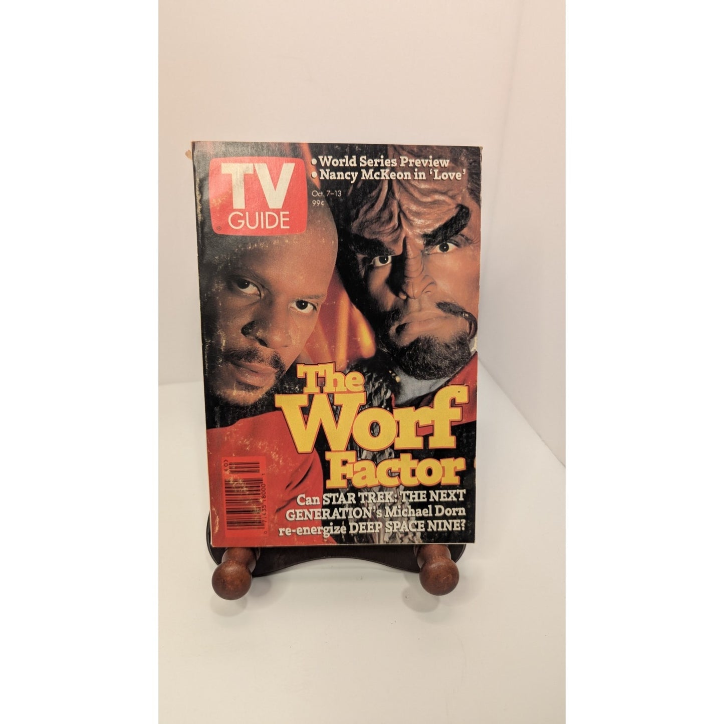 Vintage 1995 Star Trek TV Guide Lot of 5
