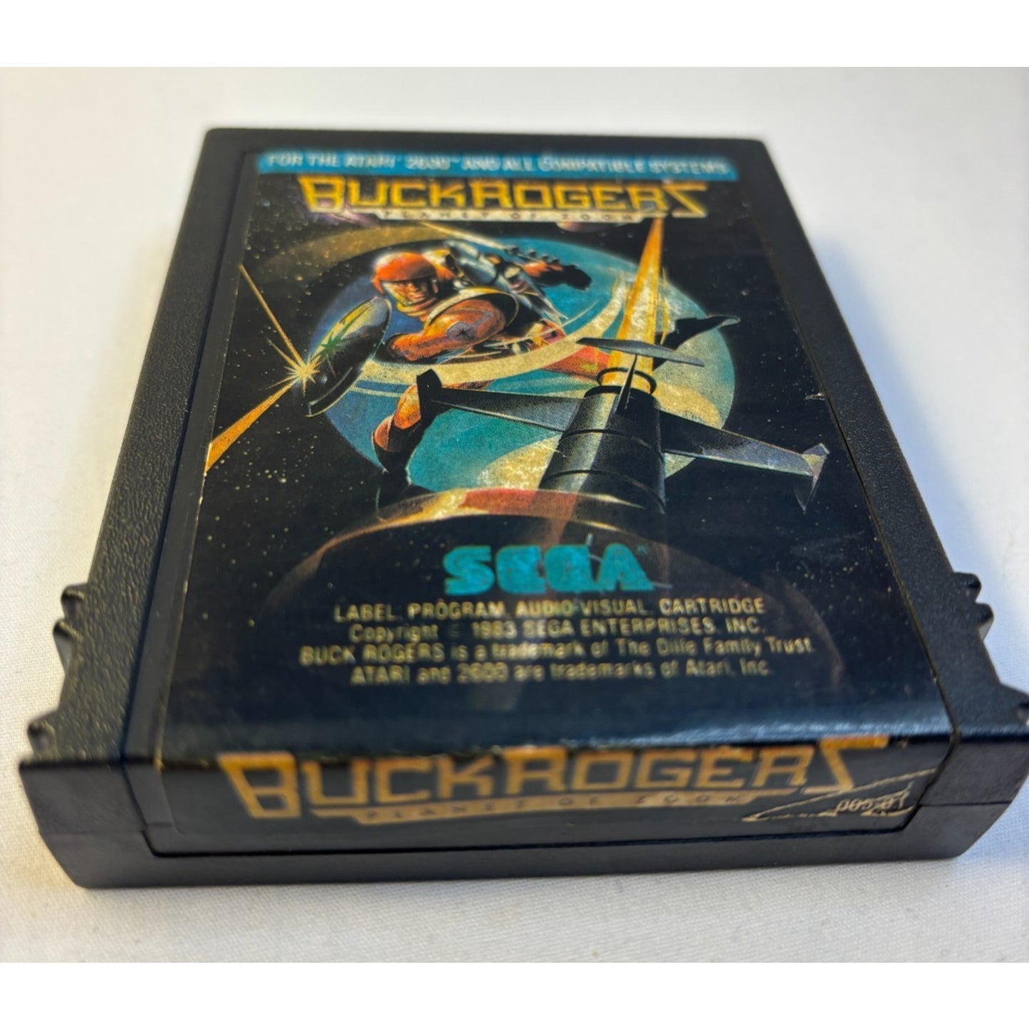 Buck Rogers Planet of Zoom Atari 2600 7800 1983 Cartridge Only Tested Works