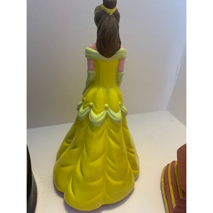 Disney Beauty and the Beast Hand Puppets 1992 Rubber Pizza Hut Set of 3